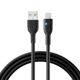 JOYROOM 6956116732004 Lightning kabel 2 m Sort