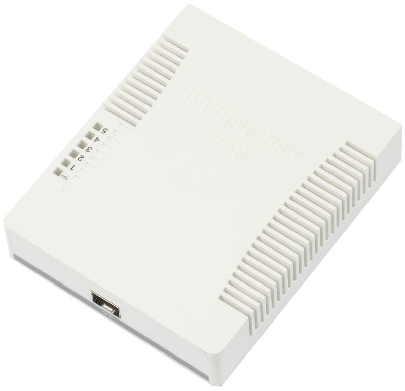 Mikrotik RB260GS Gigabit Ethernet (10/100/1000) Strøm over Ethernet (PoE) Hvid