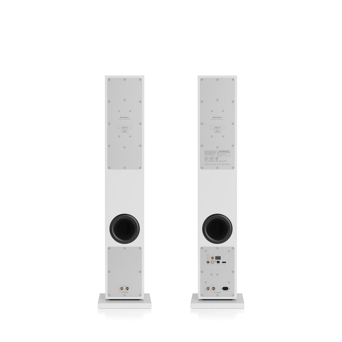 Audio Pro A38 W multiroom gulvhøjttaler white