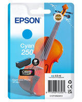 Epson 250 Violin Claria Photo HD blækpatron 1 stk Original Blå