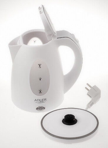 Adler AD1207 elkedel 1,5 L 2000 W Hvid
