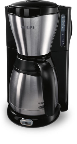 Philips Café Gaia HD7546 Kaffemaskine 1.2liter Metal/sort