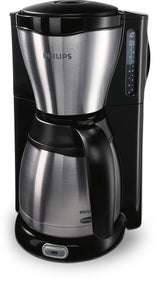 Philips Café Gaia HD7546 Kaffemaskine 1.2liter Metal/sort