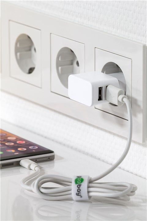 goobay Dual USB charger Adapter 5V