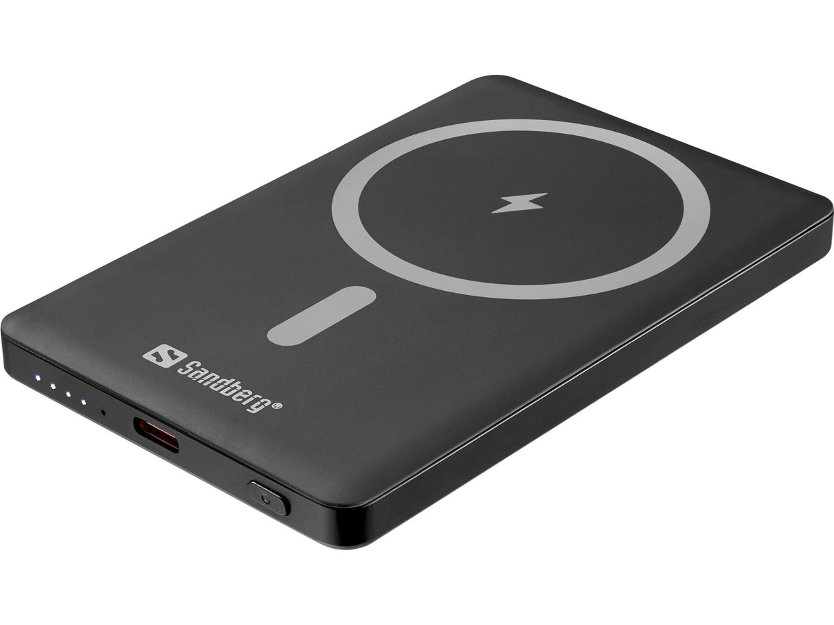 Sandberg 320-96 powerbank Lithium 5000 mAh Trådløs opladning Sort
