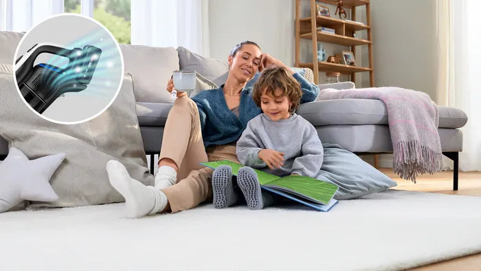 Bosch BCS1041WAC stav støvsuger & elektrisk kost Stick vakuum Batteri Dry HEPA Poseløs 0,4 L 23,5 W Sort, Hvid 4 At