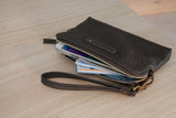 Golla Air Wristlet mobiltelefon etui Tegnebogsetui Sort