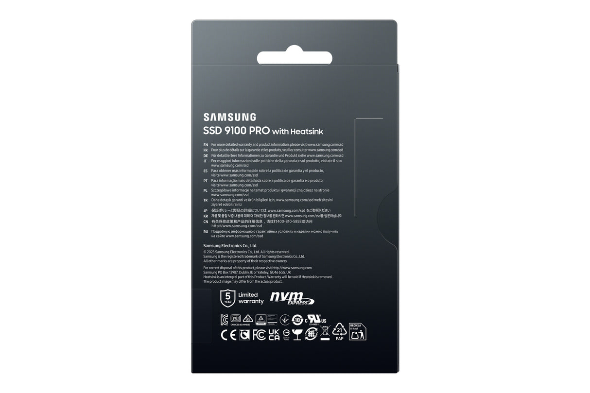 Samsung MZ-VAP1T0 1 TB M.2 PCI Express 5.0 NVMe V-NAND TLC