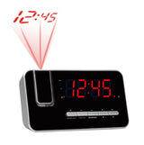 DENVER CRP-618 Clock-radio Sort Sølv