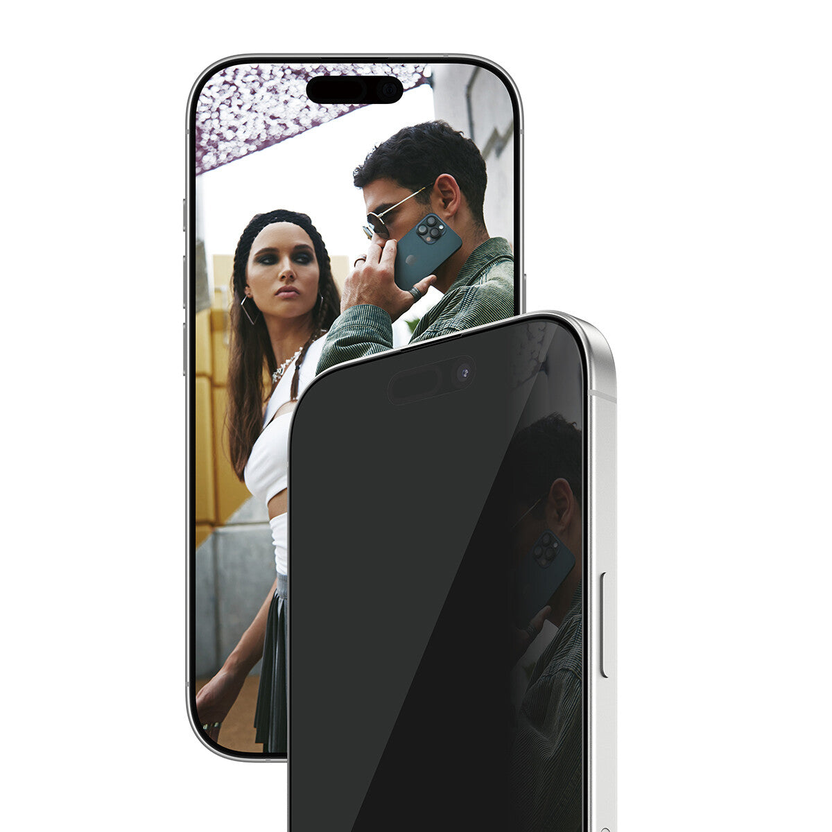 PanzerGlass SAFE. by ® 2-Way Privacy Skærmbeskyttelse iPhone 17 | iPhone 16 Pro | Ultra-Wide Fit m. EasyAligner