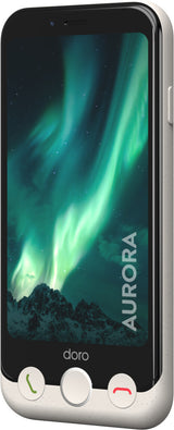 Doro Aurora 11 11,4 cm (4.5") Dual SIM Android 14 4G USB Type-C 4 GB 64 GB 3000 mAh Hvid