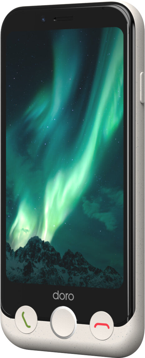 Doro Aurora 11 11,4 cm (4.5") Dual SIM Android 14 4G USB Type-C 4 GB 64 GB 3000 mAh Hvid