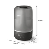 Philips 1000 series HU1510/03 humidifier Ultrasonic 3 L Silver 19.6 W