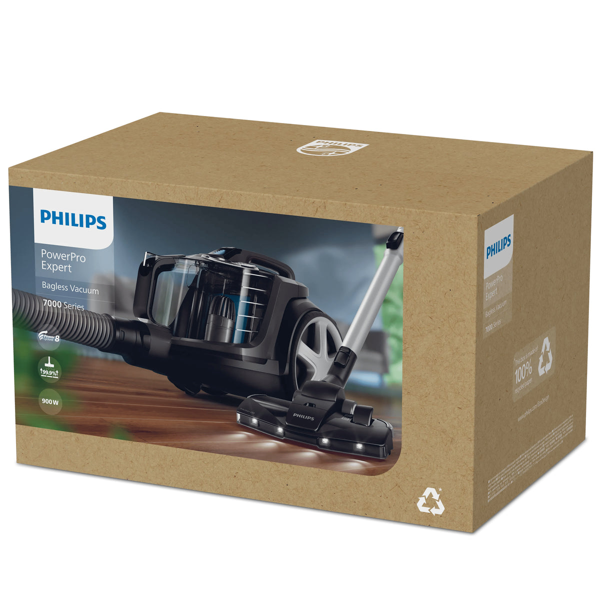 Philips PowerPro Expert FC9747 Støvsuger 2liter Blæksort