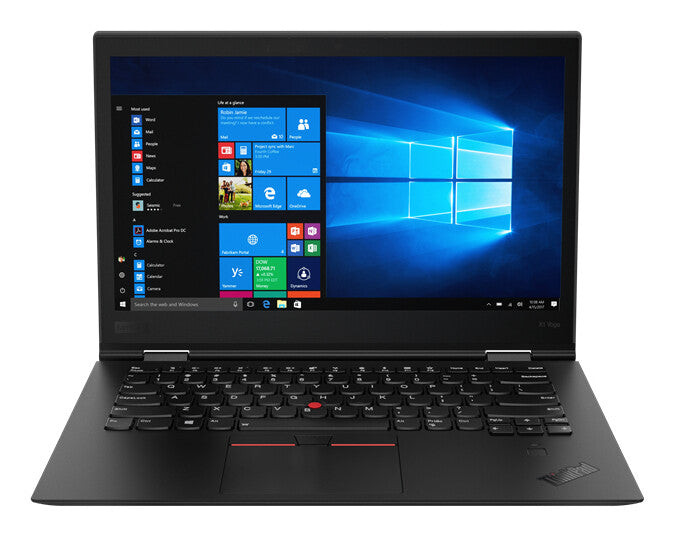 T1A Lenovo ThinkPad X1 Yoga (3rd Gen) Refurbished Intel® Core™ i7 i7-8650U Hybrid (2-i-1) 35,6 cm (14") Berøringsskærm Fuld HD 16 GB LPDDR4x-SDRAM 512 GB SSD Wi-Fi 6 (802.11ax) Windows 10 Pro Sort