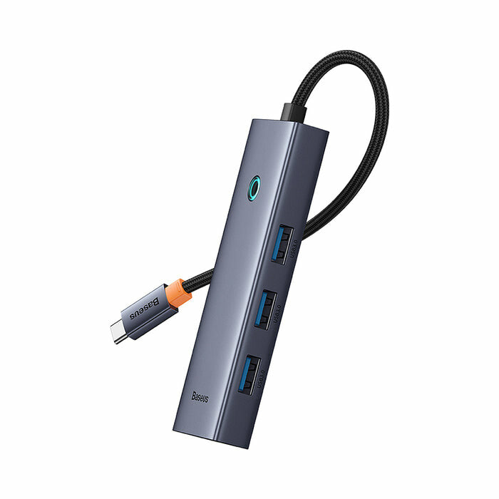 Baseus UltraJoy 5-Port Ledningsført USB 3.2 Gen 1 (3.1 Gen 1) Type-C Grå