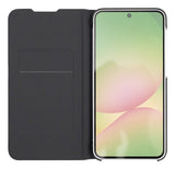 Samsung A57 Wallet Cover Black mobiltelefon etui 17 cm (6.7") Folie Sort
