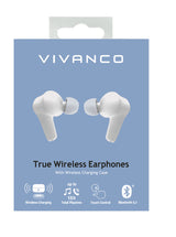 Vivanco COMFORT PAIR W Headset True Wireless Stereo (TWS) I ørerne Opkald/musik Bluetooth Hvid