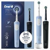 Oral-B Vitality Pro D103 Duo Elektrisk tandbørste Blå/Sort