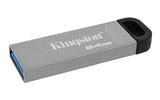 Kingston DataTraveler Kyson 64GB USB 3.2 Gen 1 Sølv