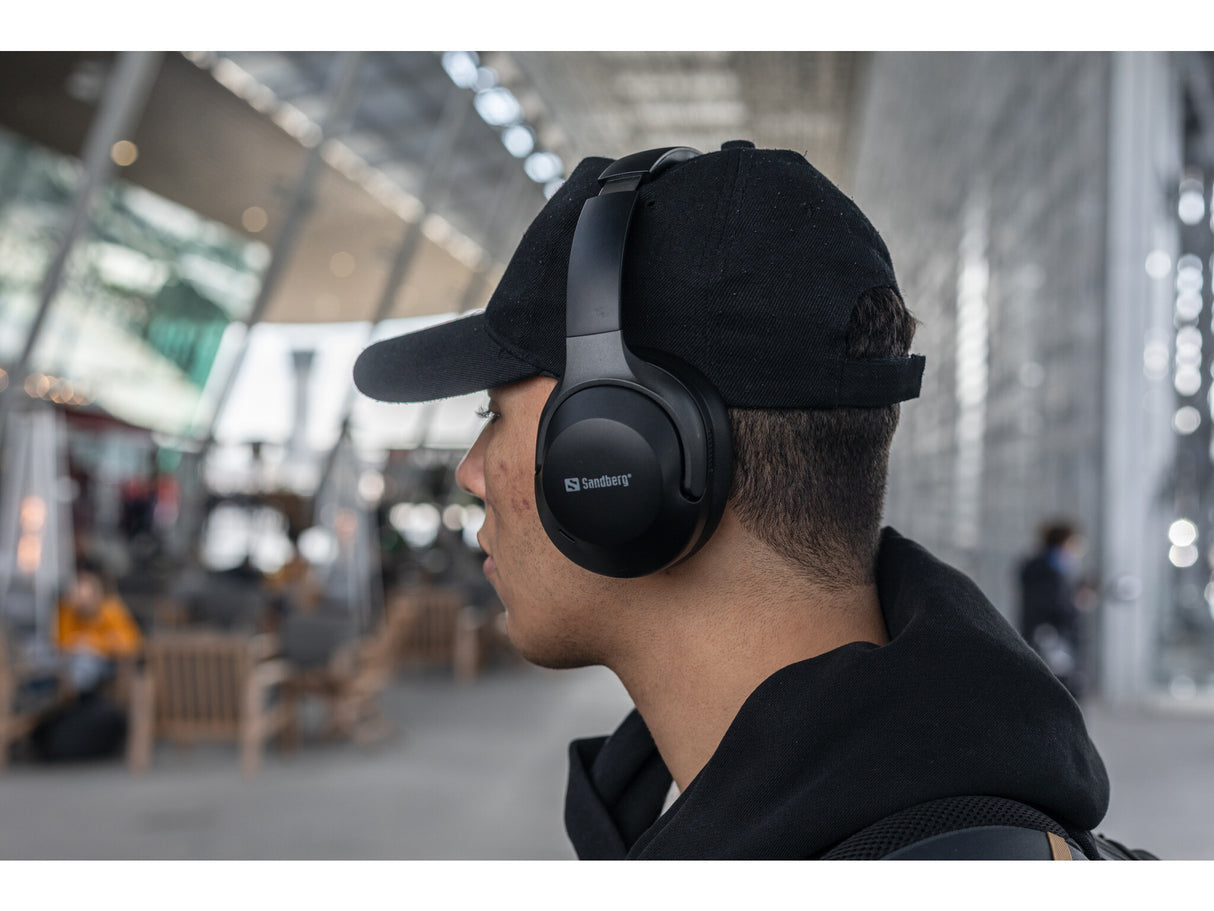 Sandberg 126-53 hovedtelefoner/headset Trådløs Opkald/musik Bluetooth Sort
