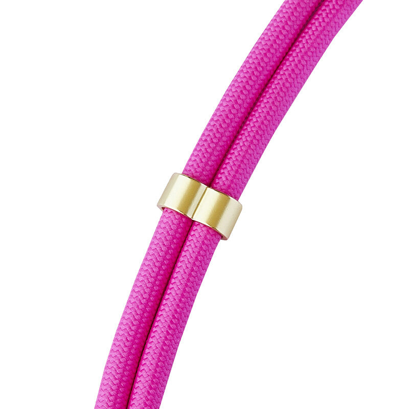 Intenso Handykette als Lade- + Datenkabel USB-C bis 1,65m neon pink USB-kabel USB C Lyserød