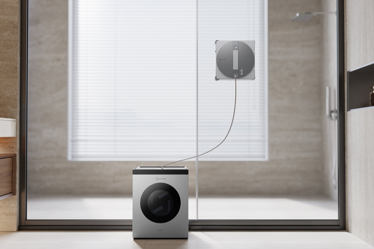 Ecovacs Winbot W3 OMNI Vinduesrenser robotstyret Sølv