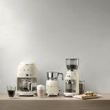 Smeg 50's Style Drypfilter kaffemaskine DCF02CREU Creme