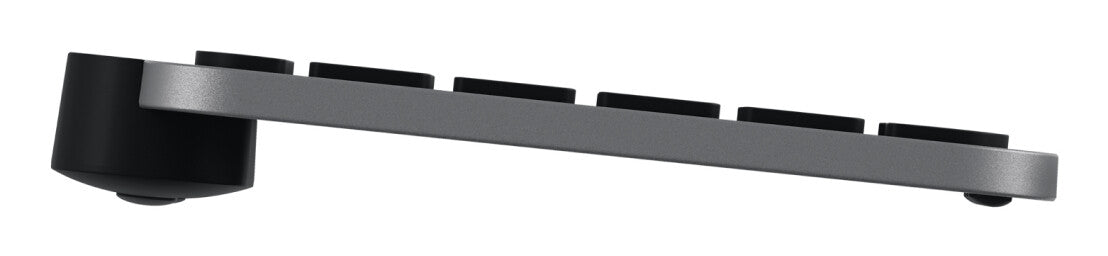 Logitech Master MX Keys S for Mac tastatur Kontor RF trådløs + Bluetooth QWERTY US International Aluminium, Sort