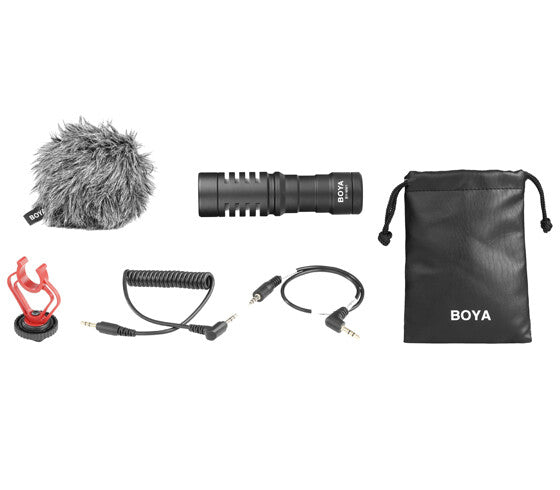 BOYA BY-MM1+ Sort Smartphone mikrofon