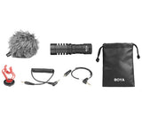 BOYA BY-MM1+ Sort Smartphone mikrofon