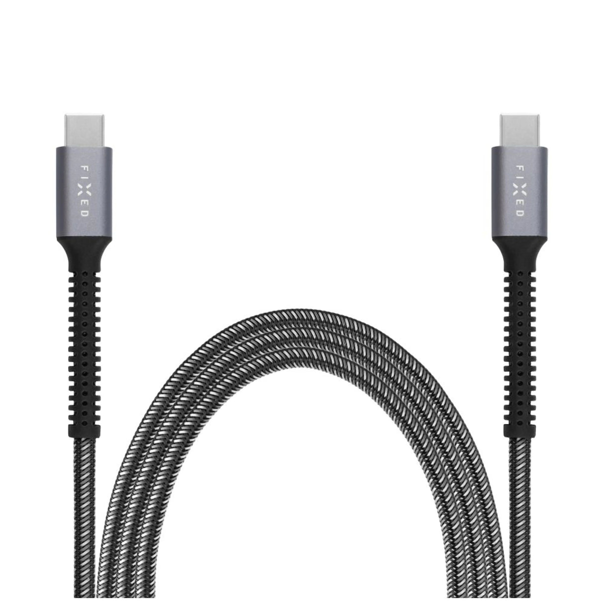 FIXED FIXDA-CC12-GR USB-kabel USB 2.0 1,2 m USB C 4,8 Gbit/sek. 240 W Grå