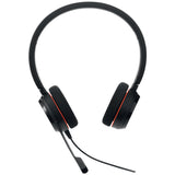 Jabra Evolve 20 UC stereo Kablet Høretelefoner Sort