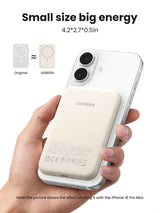 Ugreen 25207 powerbank 5000 mAh Trådløs opladning Sort