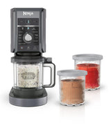 Ninja CREAMi Deluxe 0,709 L 800 W Sort, Sølv