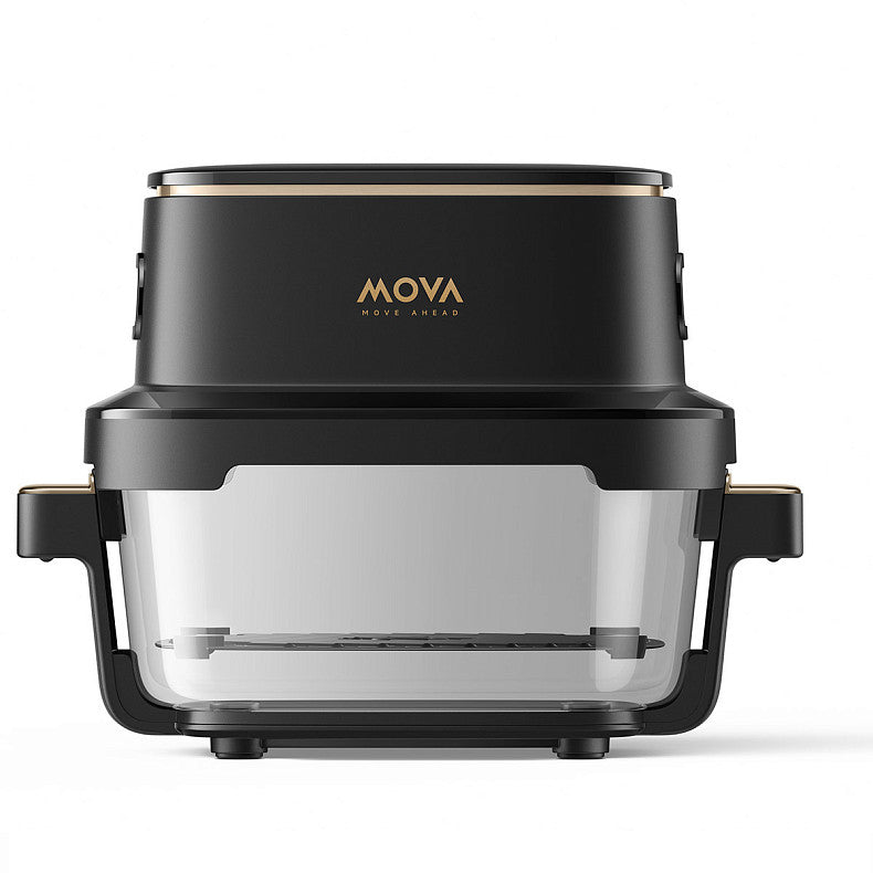 MOVA AF20 PRO frituregryde Enkelt 4 L Enkeltstående 1700 W Varmluftsteger Sort, Guld