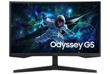 Samsung G55C computerskærm 68,6 cm (27") 2560 x 1440 pixel Wide Quad HD LED Sort