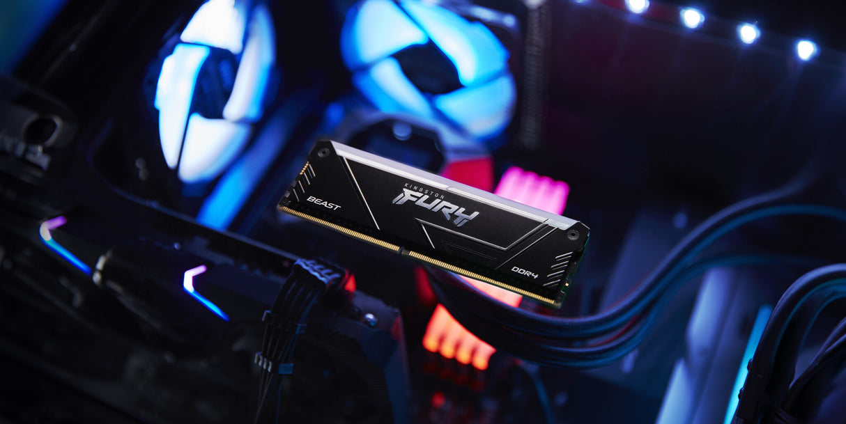 Kingston Technology FURY Beast 32GB 3200MT/s DDR4 CL16 DIMM RGB