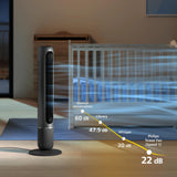 Philips CX7550/01 household fan Black