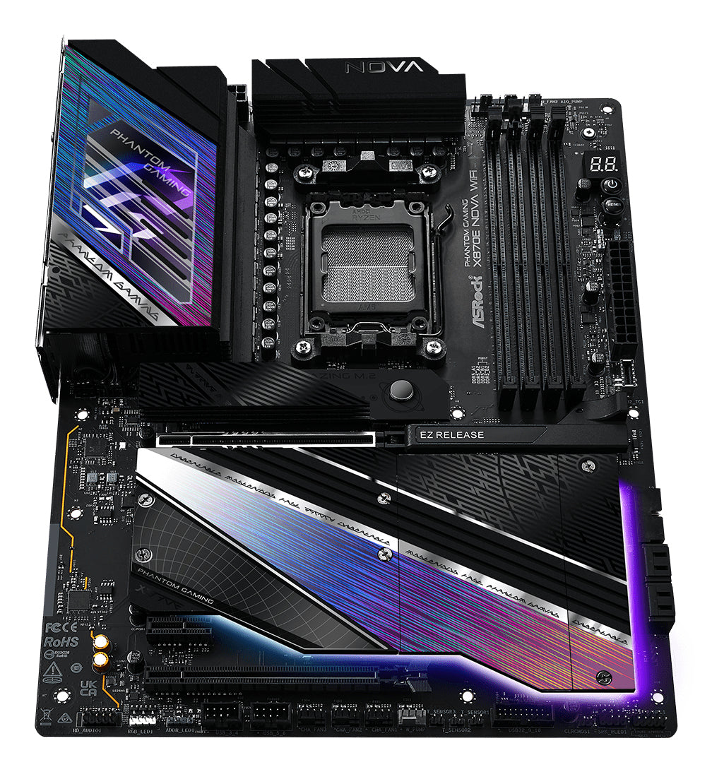 ASRock Phantom Gaming X870E NOVA WiFi ATX Socket AM5 AMD X870E