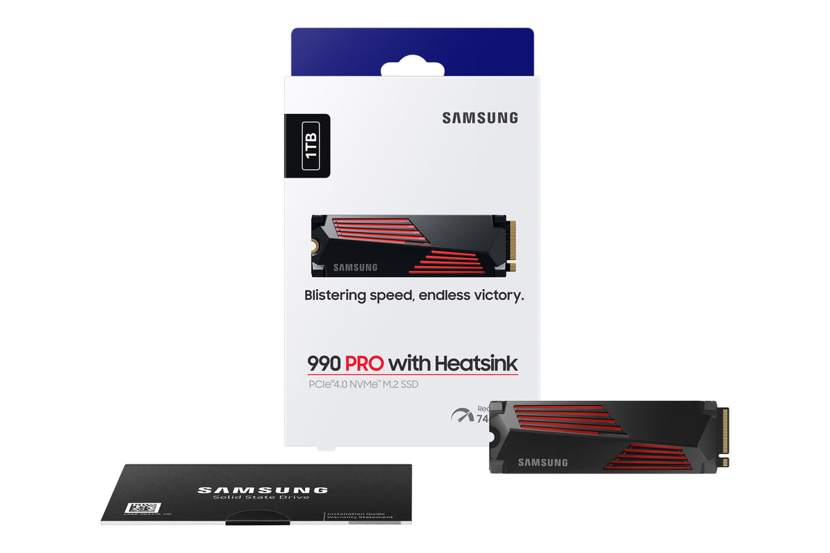 Samsung MZ-V9P1T0 1 TB M.2 PCI Express 4.0 NVMe V-NAND MLC