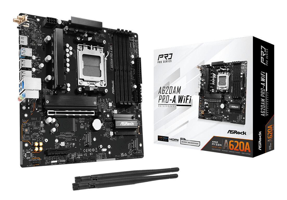 Asrock A620AM Pro-A WiFi mATX AM5