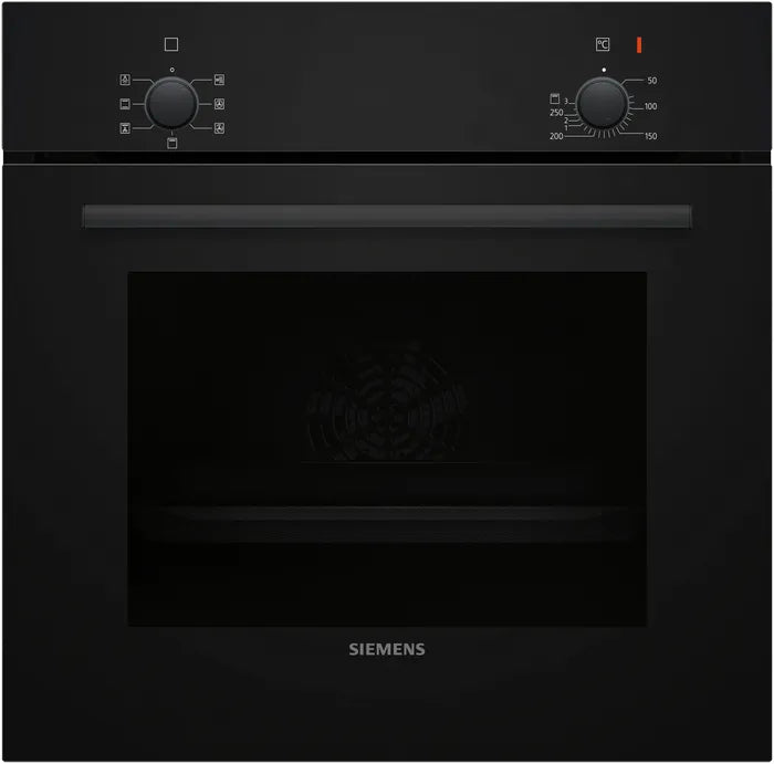 Siemens iQ100 HB010FBA1 ovn 66 L Sort