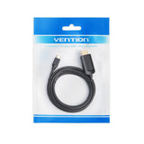 Vention CGUBG videokabel adapter 1,5 m USB Type-C HDMI Sort