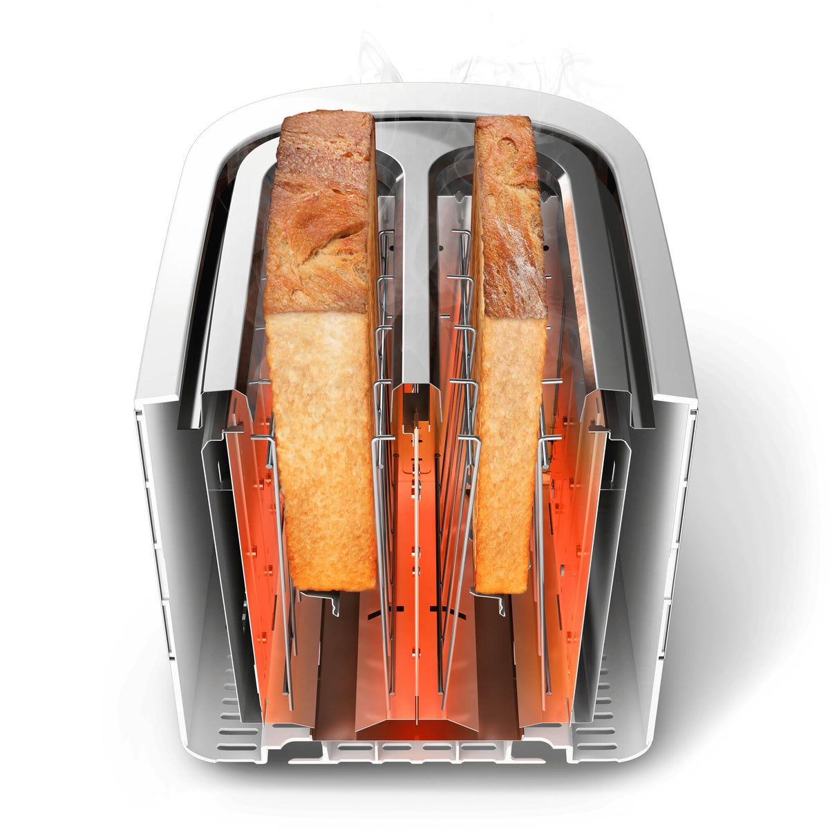 Philips Viva Collection HD2638/11 brødrister 7 2 skive(r) 950 W Roseguld, Hvid