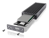 ICY BOX IB-1817MC-C31 SSD kabinet Grå M.2