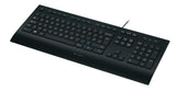 Logitech K280e Tastatur Kablet Tysk