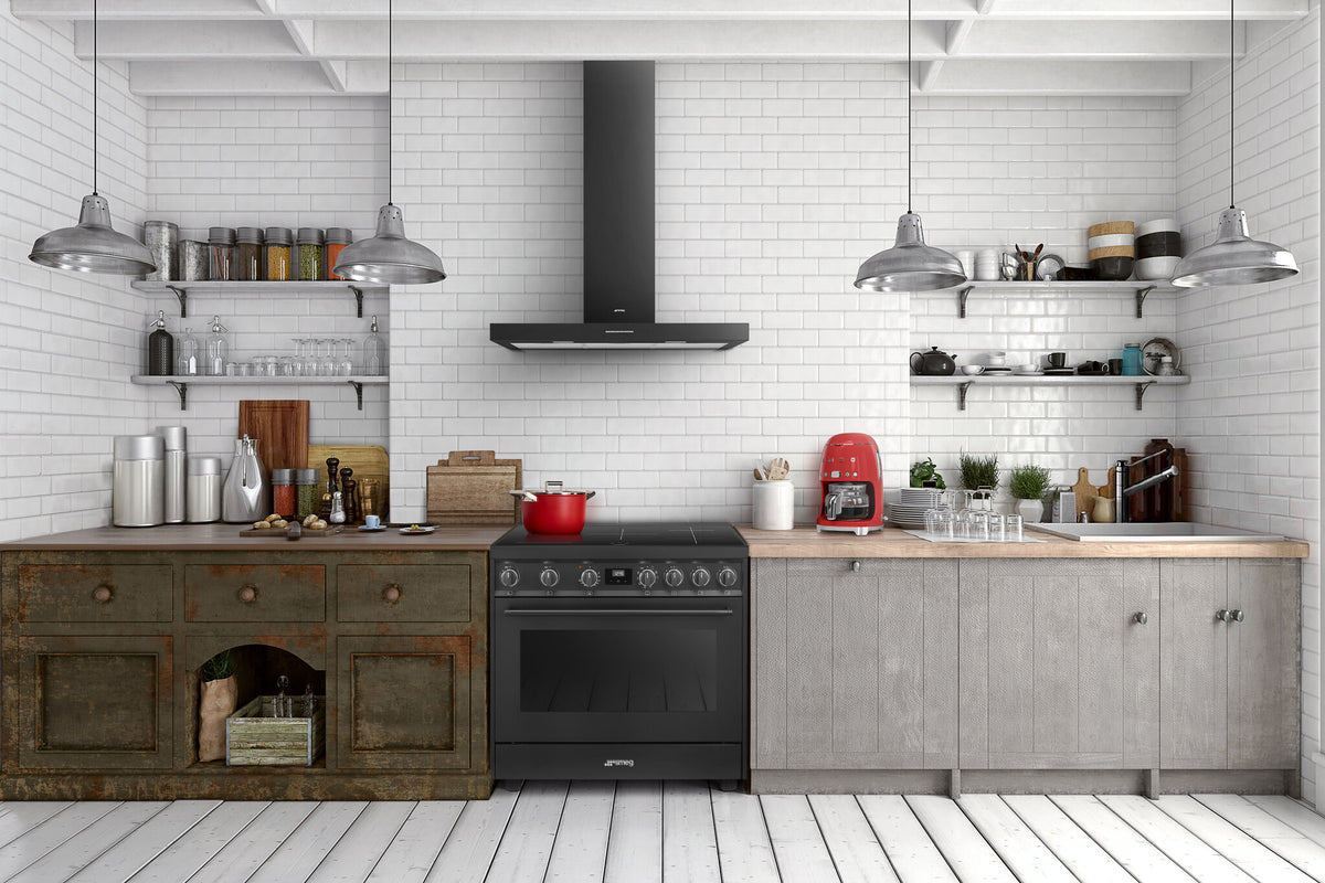 Smeg KBT900NE vægmonteret emhætte