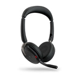 Jabra Evolve2 65 Flex MS Stereo Trådløs Høretelefoner Sort