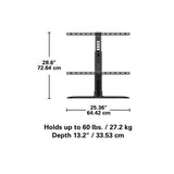 SANUS FTVS1 tv-beslag 165,1 cm (65") Sort